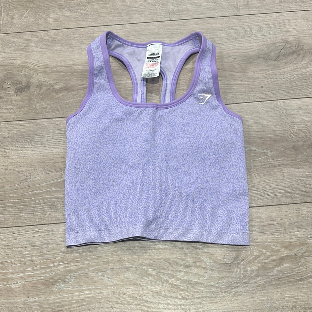 Gymshark Lavender Sports Top